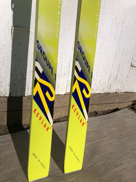 Rossignol 7S Groupe1 SL Skis (vintage 1990s) With Marker Racing