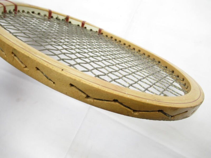 VINTAGE WILSON "JACK KRAMER AUTOGRAPH" TENNIS RACQUET. ANTIQUE / DISPLAY
