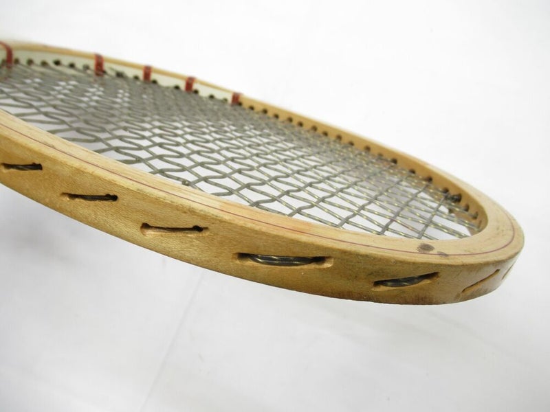 VINTAGE WILSON "JACK KRAMER AUTOGRAPH" TENNIS RACQUET. ANTIQUE / DISPLAY