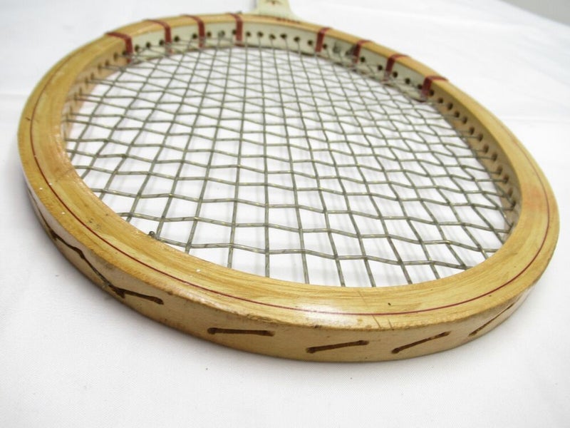 VINTAGE WILSON "JACK KRAMER AUTOGRAPH" TENNIS RACQUET. ANTIQUE / DISPLAY