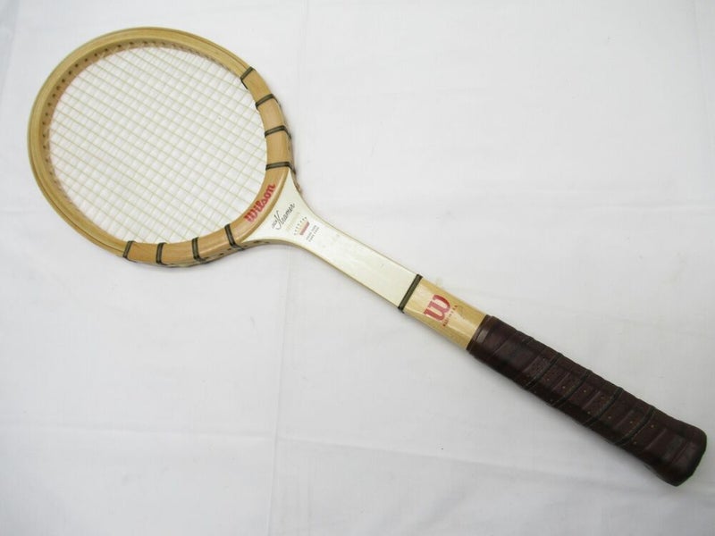 VINTAGE WILSON "JACK KRAMER AUTOGRAPH" TENNIS RACQUET. ANTIQUE / DISPLAY