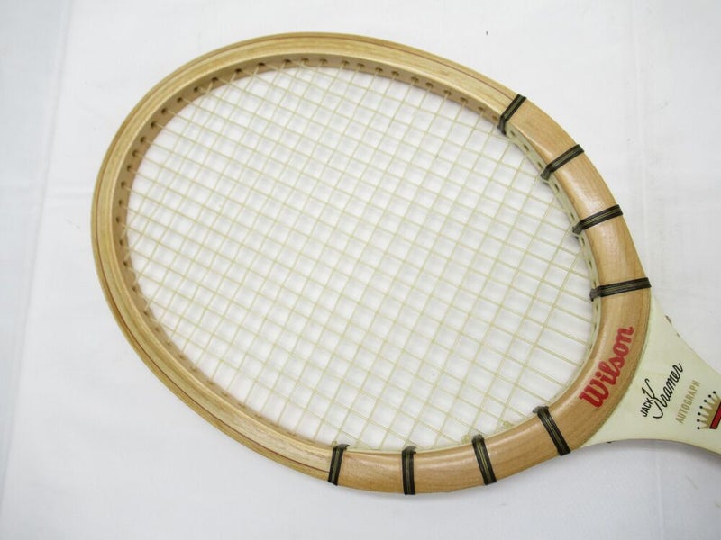 VINTAGE WILSON "JACK KRAMER AUTOGRAPH" TENNIS RACQUET. ANTIQUE / DISPLAY