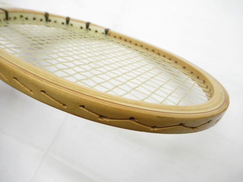 VINTAGE WILSON "JACK KRAMER AUTOGRAPH" TENNIS RACQUET. ANTIQUE / DISPLAY
