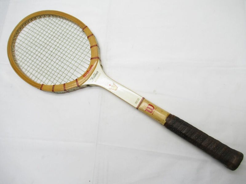 VINTAGE WILSON "JACK KRAMER AUTOGRAPH" TENNIS RACQUET. ANTIQUE / DISPLAY