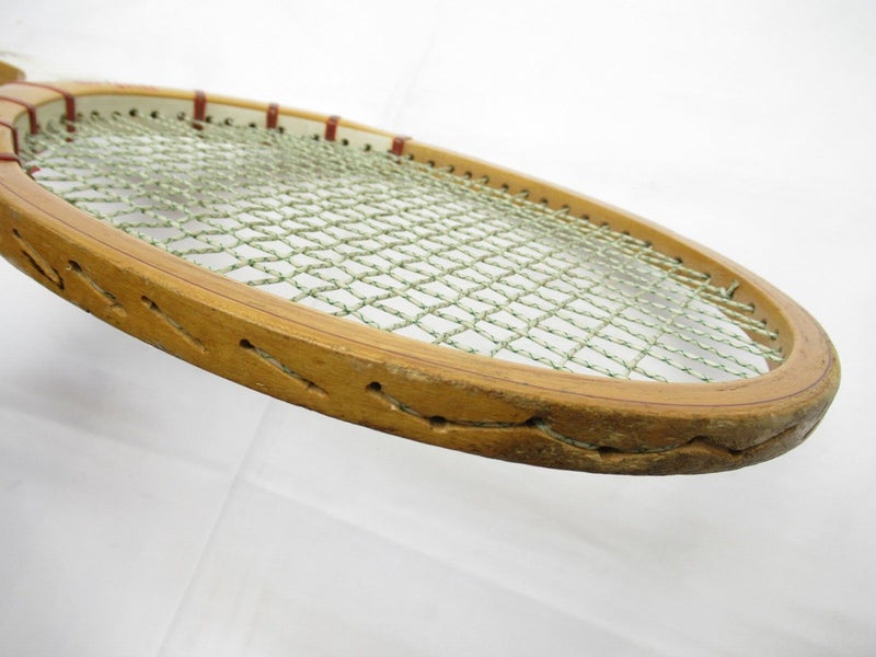 VINTAGE WILSON "JACK KRAMER AUTOGRAPH" TENNIS RACQUET. ANTIQUE / DISPLAY
