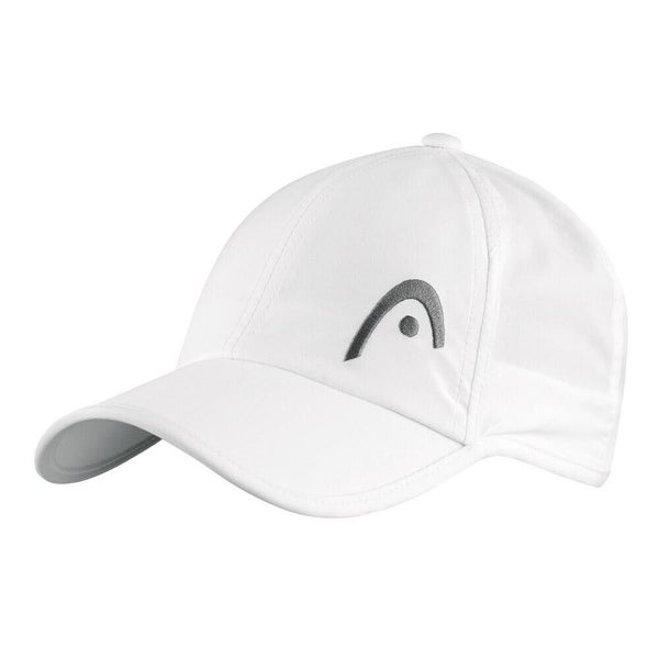 *NWT* UNISEX HEAD "PRO PLAYER" ADJUSTABLE TENNIS CAP (WHITE) #287159-WH