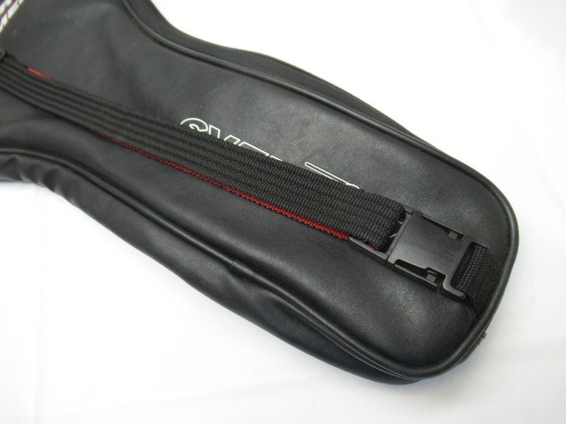 WILSON "HYPER HAMMER ROLLERS" SINGLE ZIPPERED TENNIS RACQUET COVER WITH STRAP