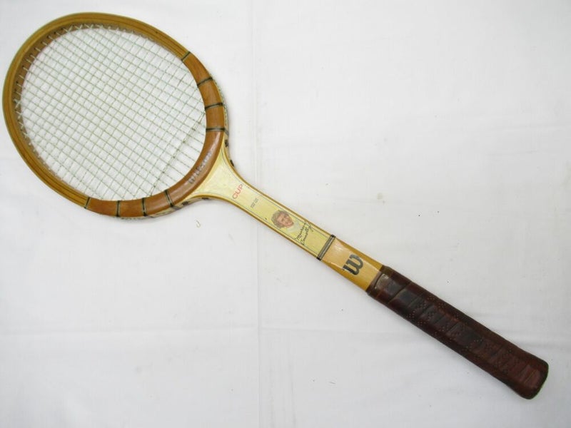 VINTAGE WILSON "MAUREEN CONNOLLY CUP" TENNIS RACQUET. ANTIQUE / DISPLAY