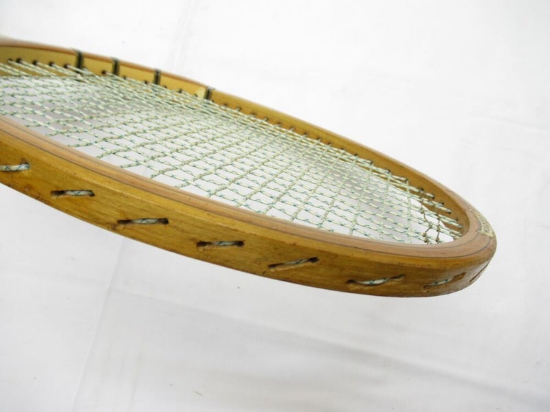 VINTAGE WILSON "MAUREEN CONNOLLY CUP" TENNIS RACQUET. ANTIQUE / DISPLAY