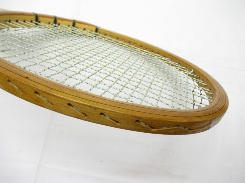 VINTAGE WILSON "MAUREEN CONNOLLY CUP" TENNIS RACQUET. ANTIQUE / DISPLAY