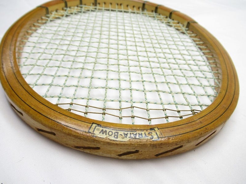 VINTAGE WILSON "MAUREEN CONNOLLY CUP" TENNIS RACQUET. ANTIQUE / DISPLAY