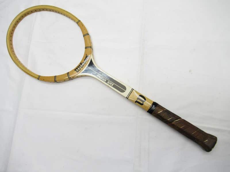 Raquette Vintage Wilson Jack Kramer Flight – Bois Des Années 60/70, Taille 4