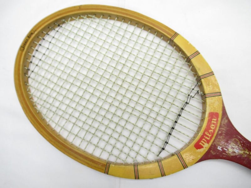 VINTAGE WILSON "JACK KRAMER FINALIST" TENNIS RACQUET. ANTIQUE / DISPLAY