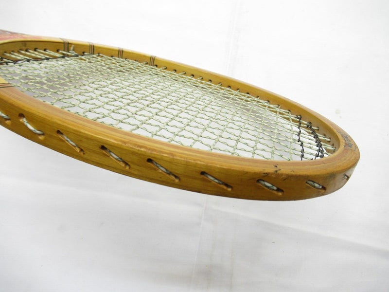 VINTAGE WILSON "JACK KRAMER FINALIST" TENNIS RACQUET. ANTIQUE / DISPLAY