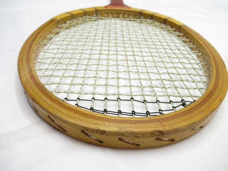 VINTAGE WILSON "JACK KRAMER FINALIST" TENNIS RACQUET. ANTIQUE / DISPLAY