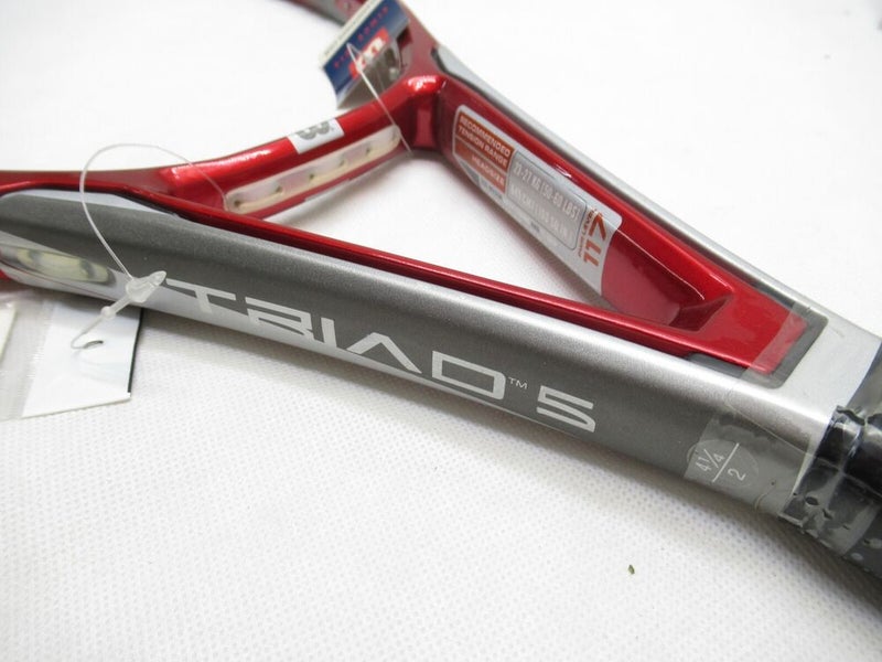*NOS* WILSON TRIAD 5 MIDPLUS 100 TENNIS RACQUET (4 1/4) JAPANESE RELEASE