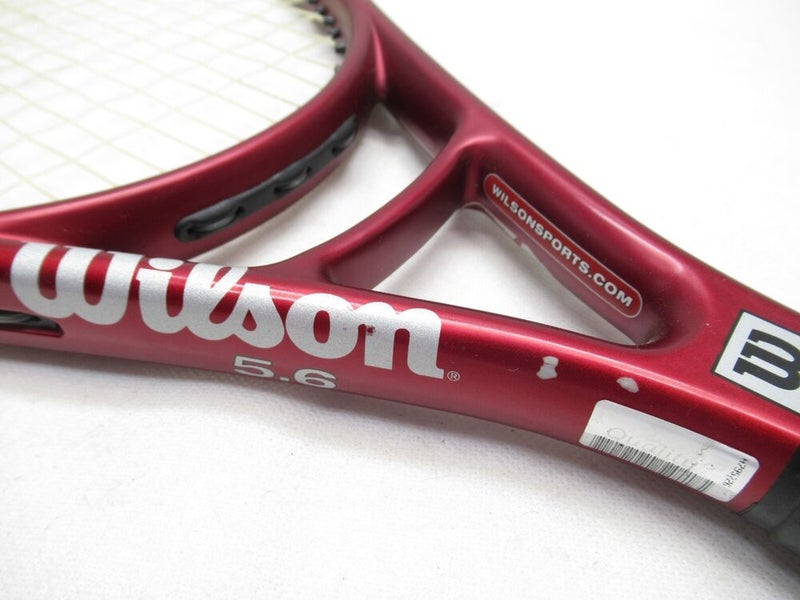 WILSON HYPER HAMMER 5.6 ROLLER OS TENNIS RACQUET (4 1/2) LONG STORAGE. NEW GRIP!
