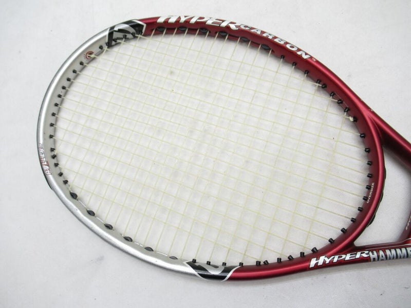 WILSON HYPER HAMMER 5.6 ROLLER OS TENNIS RACQUET (4 1/2) LONG STORAGE. NEW GRIP!