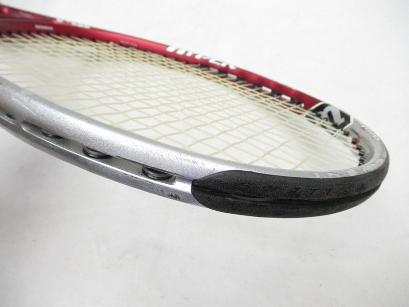 WILSON HYPER HAMMER 5.6 ROLLER OS TENNIS RACQUET (4 1/2) LONG STORAGE. NEW GRIP!