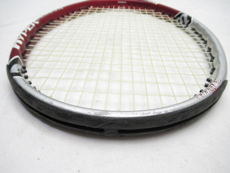 WILSON HYPER HAMMER 5.6 ROLLER OS TENNIS RACQUET (4 1/2) LONG STORAGE. NEW GRIP!