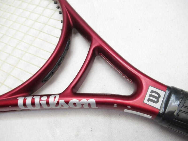 WILSON HYPER HAMMER 5.6 ROLLER OS TENNIS RACQUET (4 1/2) LONG STORAGE. NEW GRIP!