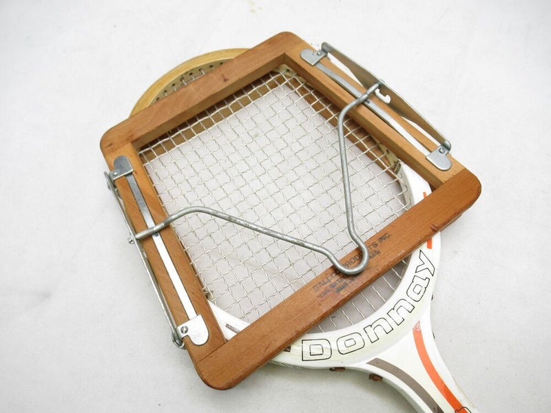 VINTAGE / ANTIQUE "BALL CO. PRODUCTS" WOODEN PRESS FOR TENNIS RACQUETS