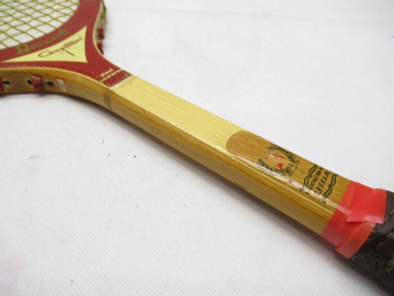 VINTAGE BANCROFT "COMPETITION" WOODEN TENNIS RACQUET ANTIQUE / DISPLAY