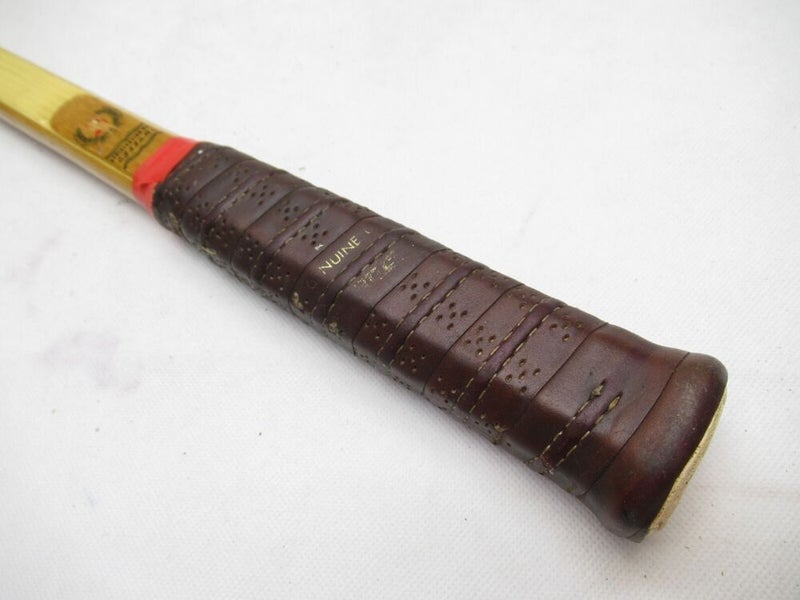 VINTAGE BANCROFT "COMPETITION" WOODEN TENNIS RACQUET ANTIQUE / DISPLAY