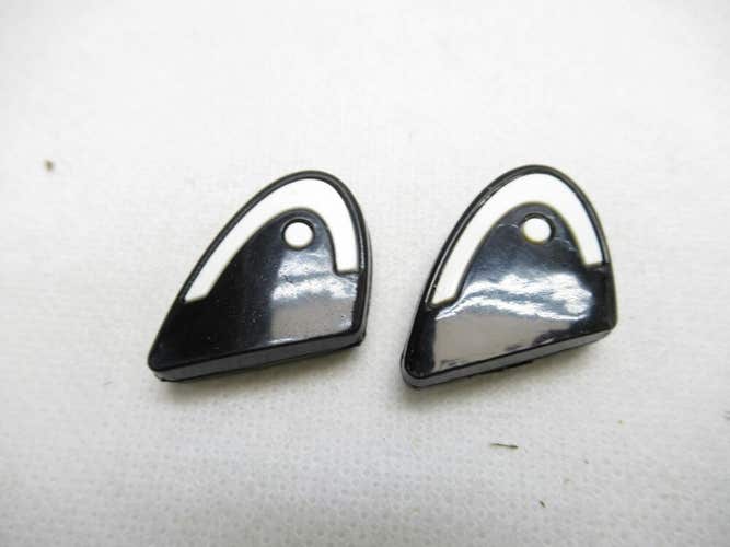 *NOS* TWO (2X) HEAD "XTRA DAMP" TENNIS RACQUET VIBRATION DAMPENERS (BLK/WHT)