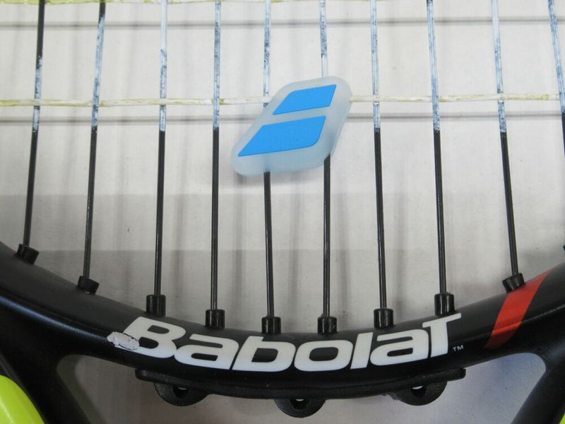 PACK OF 2X BABOLAT "FLAG DAMP" TENNIS RACQUET VIBRATION DAMPENERS (BLUE/BLACK)