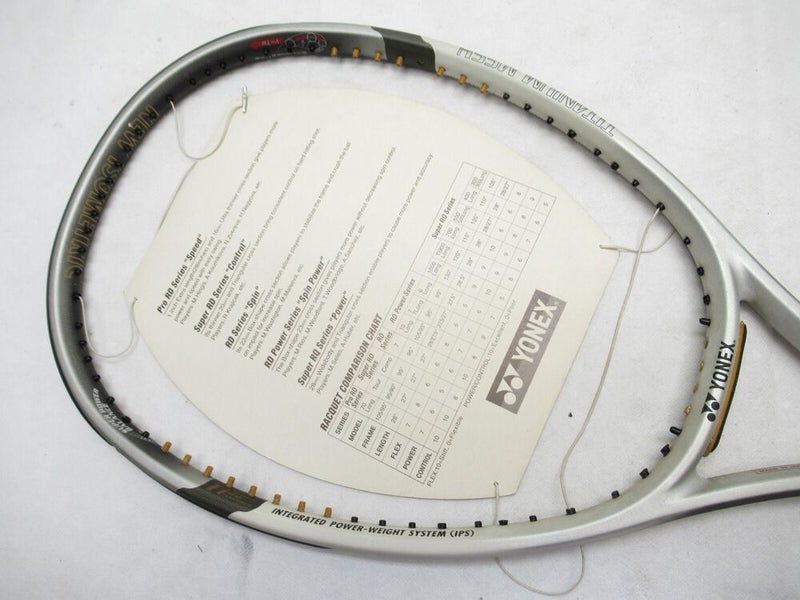 *NOS* YONEX SUPER RQ Ti 600 LONG TENNIS RACQUET (4 1/4) UNSTRUNG. MADE IN JAPAN!