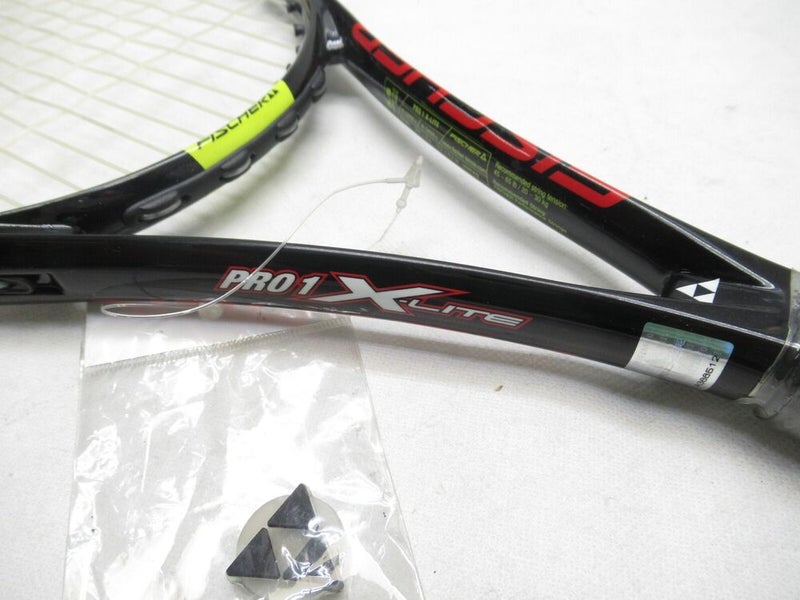 *NOS* FISCHER PRO 1 X-LITE 98 TENNIS RACQUET (4 1/8) LONG STORAGE. PRESTRUNG