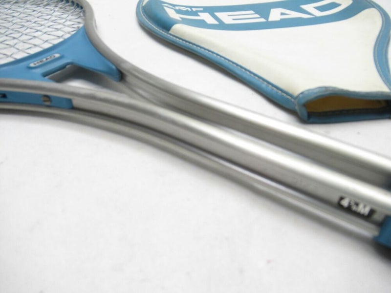 VTG AMF / HEAD "STANDARD" TENNIS RACQUET (4 5/8) LONG TERM STORAGE. W/ COVER