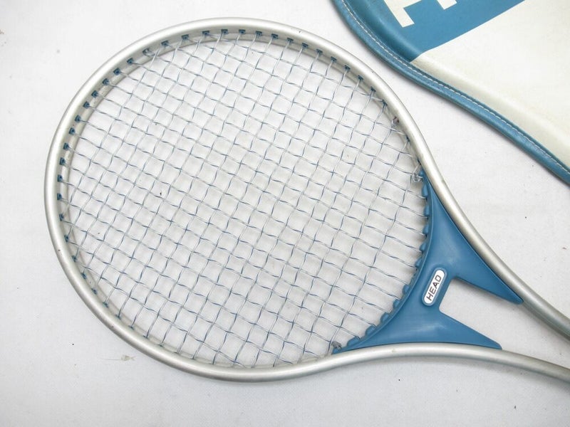 VTG AMF / HEAD "STANDARD" TENNIS RACQUET (4 5/8) LONG TERM STORAGE. W/ COVER