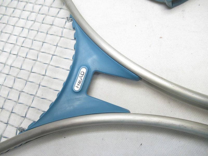VTG AMF / HEAD "STANDARD" TENNIS RACQUET (4 5/8) LONG TERM STORAGE. W/ COVER