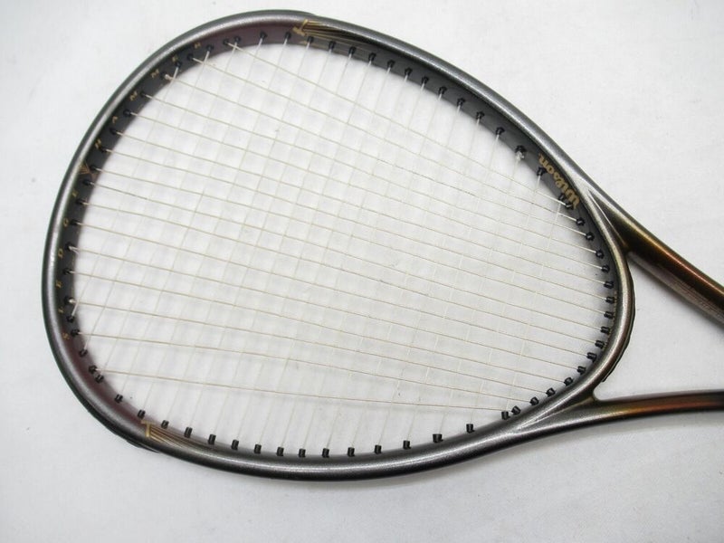 WILSON SLEDGE HAMMER 2.8 STRETCH TENNIS RACQUET (4 5/8) LONG STORAGE. NEW GRIP!