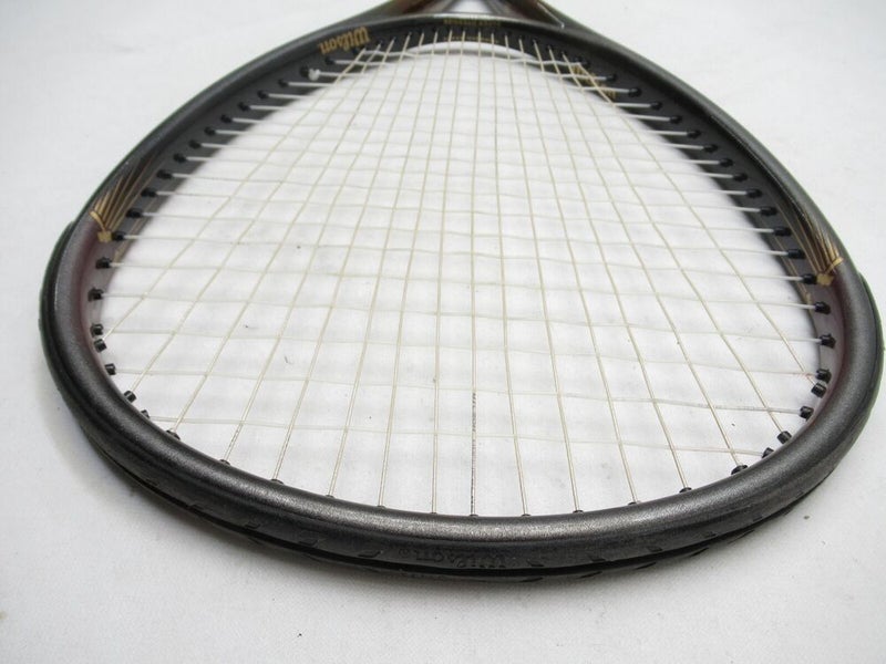 WILSON SLEDGE HAMMER 2.8 STRETCH TENNIS RACQUET (4 5/8) LONG STORAGE. NEW GRIP!