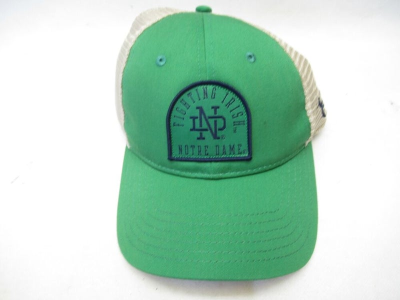 *NWT* UNISEX UNDER ARMOUR NOTRE DAME ADJ "TRUCKER STYLE" CAP. OFFICIAL LICENSED