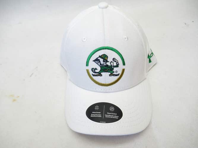 *NWT* UNISEX UNDER ARMOUR NOTRE DAME ADJUSTABLE CAP. OFFICIAL LICENSED