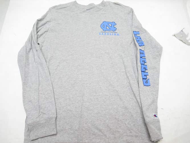 *NWOT* OFFICIALLY LICENSED CHAMPION "UNC TARHEELS" COTTON LONGSLEEVE TEE. LARGE