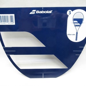 *NEW* BABOLAT LOGO TENNIS RACQUET STENCIL FOR STRINGBED / STRINGERS