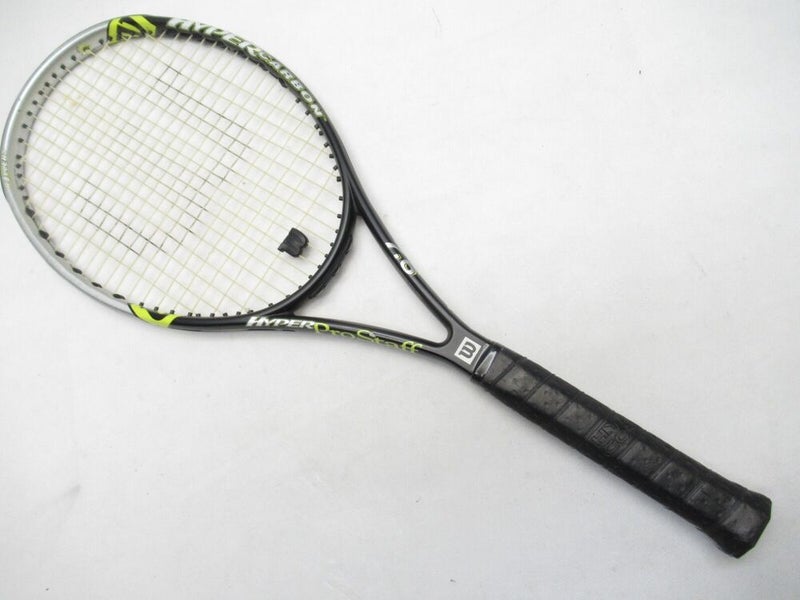 WILSON HYPER PRO STAFF 7.6 TENNIS RACQUET (4 1/2) LONG TERM STORAGE. NEW GRIP!!