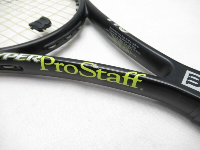 WILSON HYPER PRO STAFF 7.6 TENNIS RACQUET (4 1/2) LONG TERM STORAGE. NEW GRIP!!