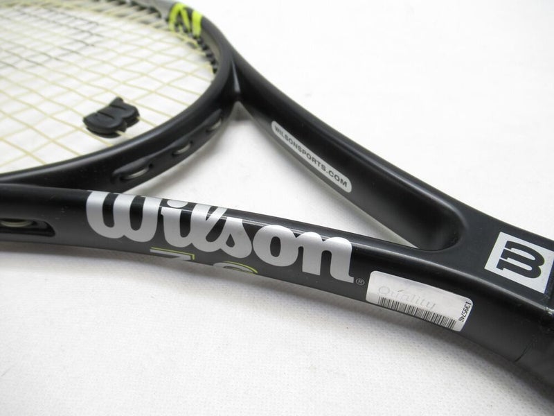 WILSON HYPER PRO STAFF 7.6 TENNIS RACQUET (4 1/2) LONG TERM STORAGE. NEW GRIP!!