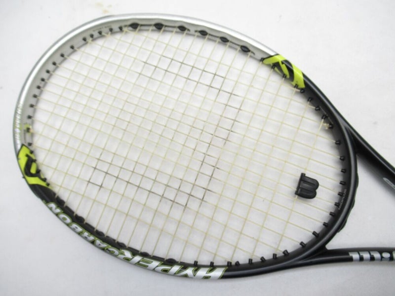 WILSON HYPER PRO STAFF 7.6 TENNIS RACQUET (4 1/2) LONG TERM STORAGE. NEW GRIP!!