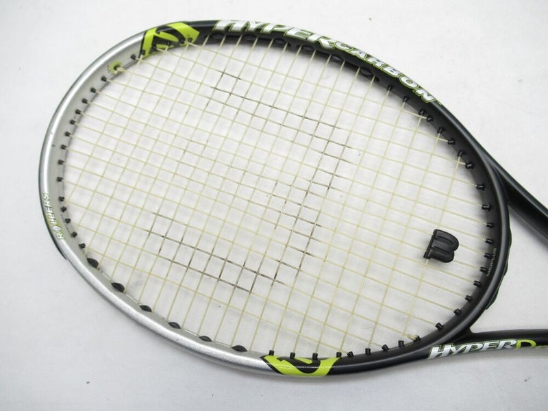 WILSON HYPER PRO STAFF 7.6 TENNIS RACQUET (4 1/2) LONG TERM STORAGE. NEW GRIP!!