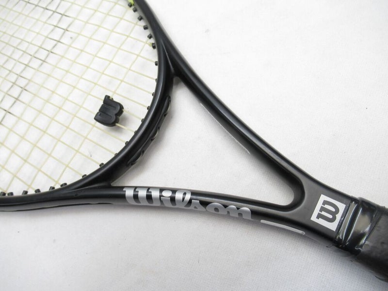 WILSON HYPER PRO STAFF 7.6 TENNIS RACQUET (4 1/2) LONG TERM STORAGE. NEW GRIP!!