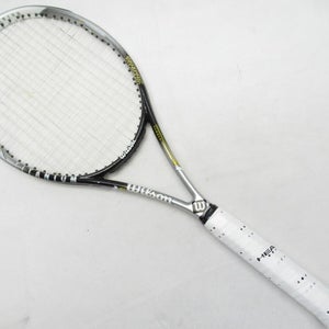 WILSON HAMMER 8.2 STRETCH MIDPLUS TENNIS RACQUET (4 5/8) LONG STORAGE. NEW GRIP!