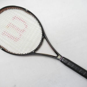 WILSON PRO STAFF 4.5 AIRE SHELL OS TENNIS RACQUET (4 1/2) LONG STORAGE. NEW GRIP