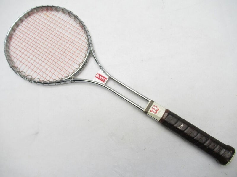 VINTAGE WILSON "T3000" METAL TENNIS RACQUET. ANTIQUE / DISPLAY